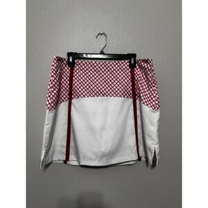 LADY HAGEN Pink and White Golf Skort Size 12
